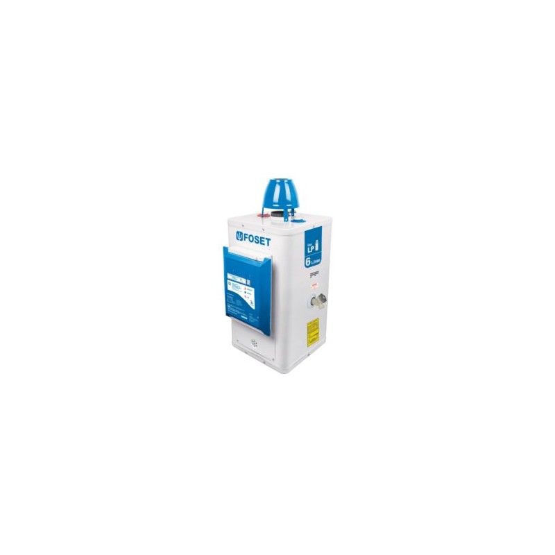 Calentador de agua de paso 6 litros encendido electronico