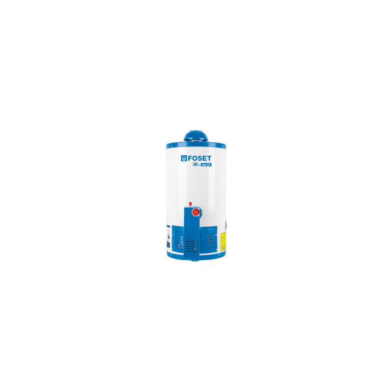 Calentador de agua de deposito gas lp 38 litros