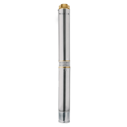 Bomba sumergible 2 hp para agua limpia metalica