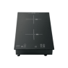 Parrilla induccion empotrable 30 cm 2 quemadores vidrio
