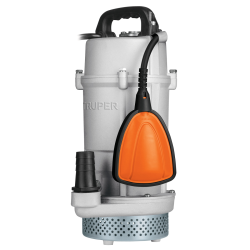 Bomba sumergible cubierta aluminio 3/4hp agua limpia