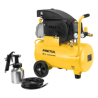 Kit de compresor 20l2-1/2 hpmanguera pvc y pistola pretul