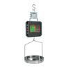 Bascula electronica colgante recargable c/charola 40 kg