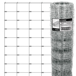 Malla ganadera de acero galvanizado 50 x 1.67 m