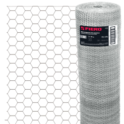Malla hexagonal 25mm x 1.50m