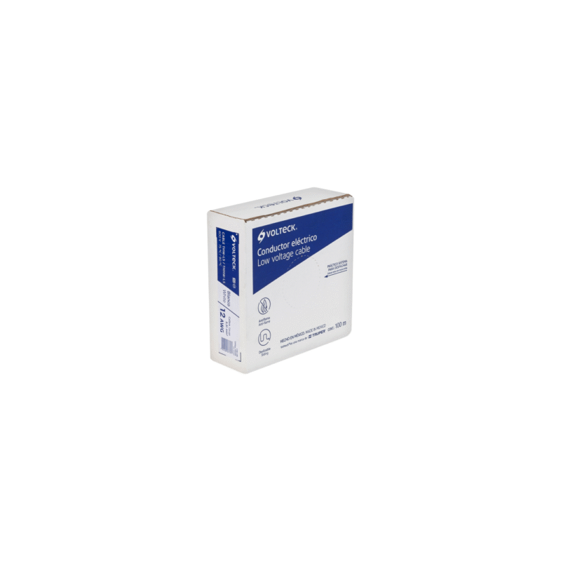 Cable thw12 blanco c-46056 100mtrs