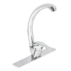 Monomando para fregadero cuello alto aqua