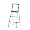 Escalera tubular plegable 3 peldaños aluminio