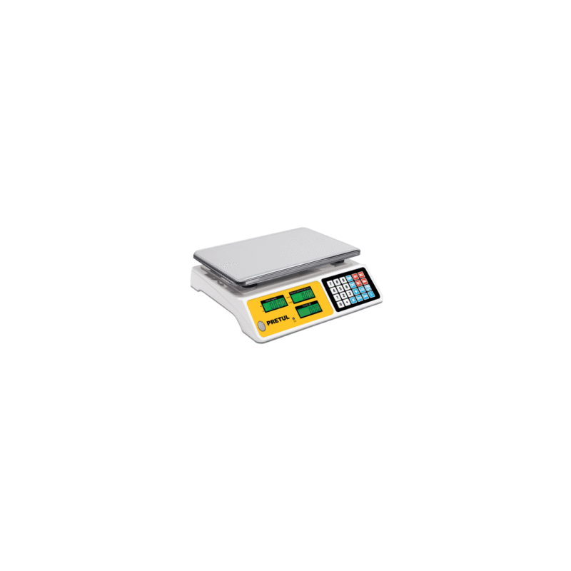 Báscula electrónica multifunciones capacidad 40 kg pretul
