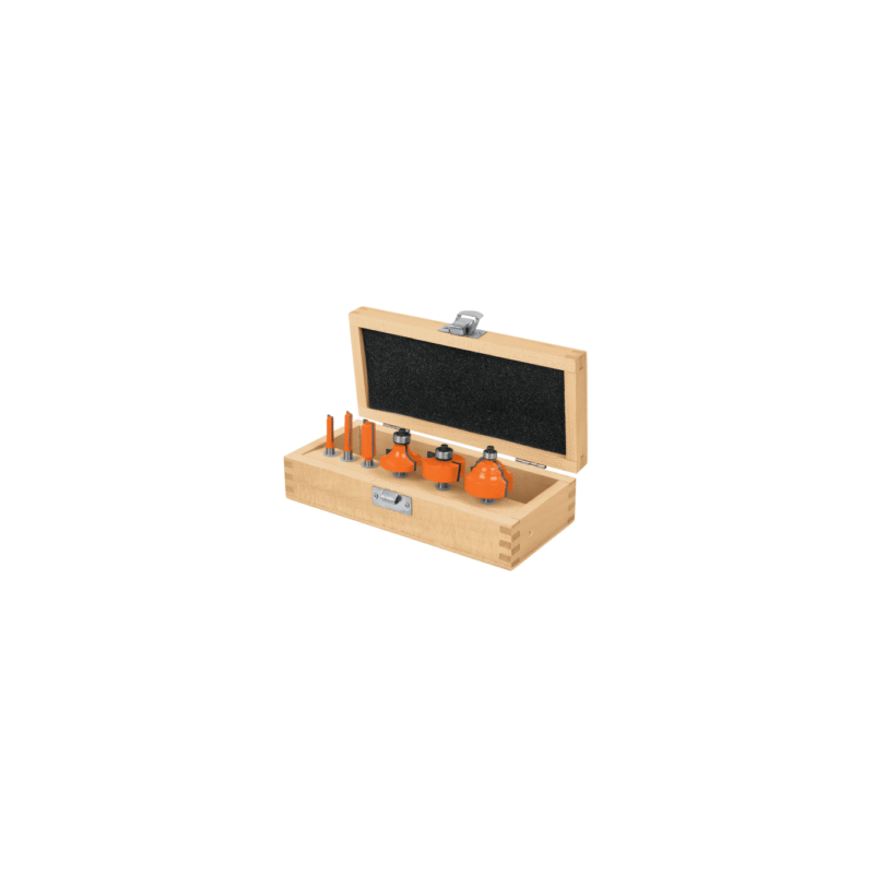 Juego de brocas para router 6 piezas