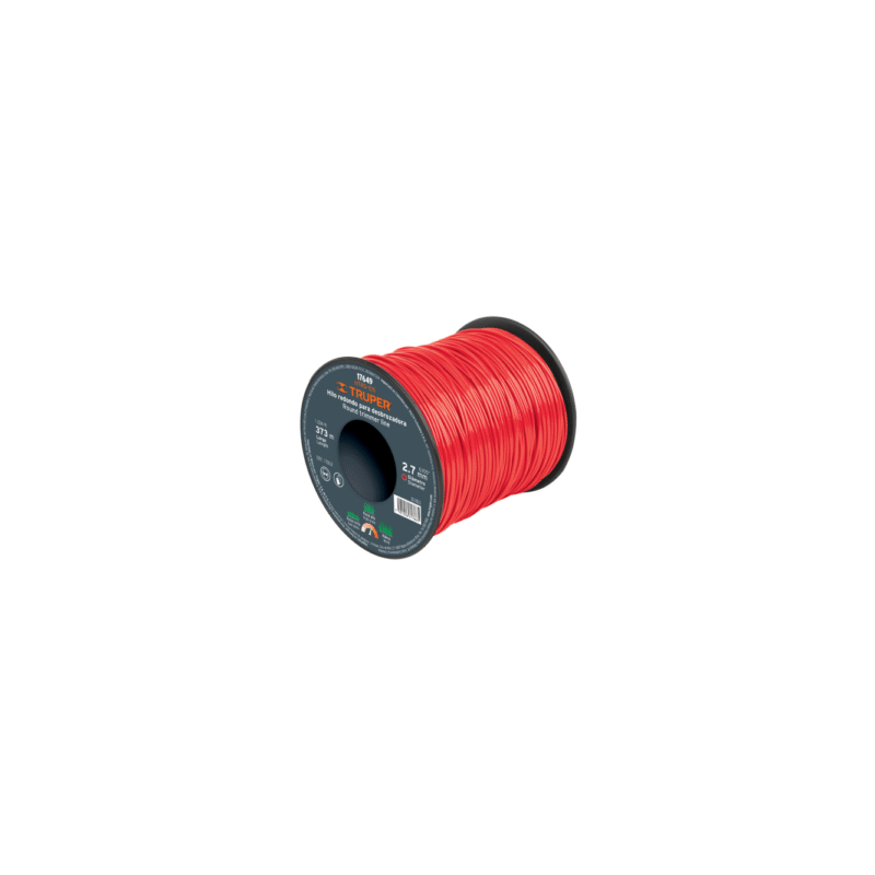 Hilo tipo cruceta para desbrozadora carrete 373 m 2.7 mm