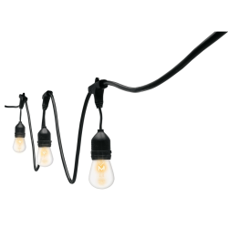 Serie de 12 luces incandecentes para exterior 7.3 m