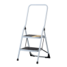 Escalera tubular plegable 2 peldaños con barandal pretul