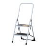 Escalera tubular plegable 2 peldaños con barandal pretul
