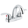 Mezcl. lavabo manerales palanca cuello alto acero inoxaq