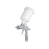 Pistola p/pintar gravedad lvlpvaso plásticoboquilla 1.7mm