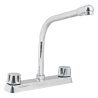 Mezcladora fregadero manerales zamac cuello cobra basic