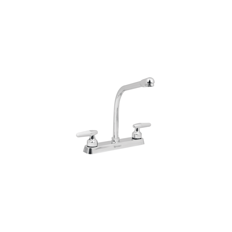 Mezcladora fregadero manerales cono  cuello cobra basic