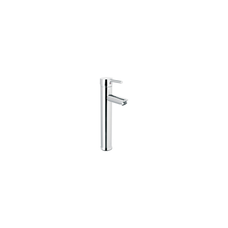 Monomando alto cromo para lavabo tubing