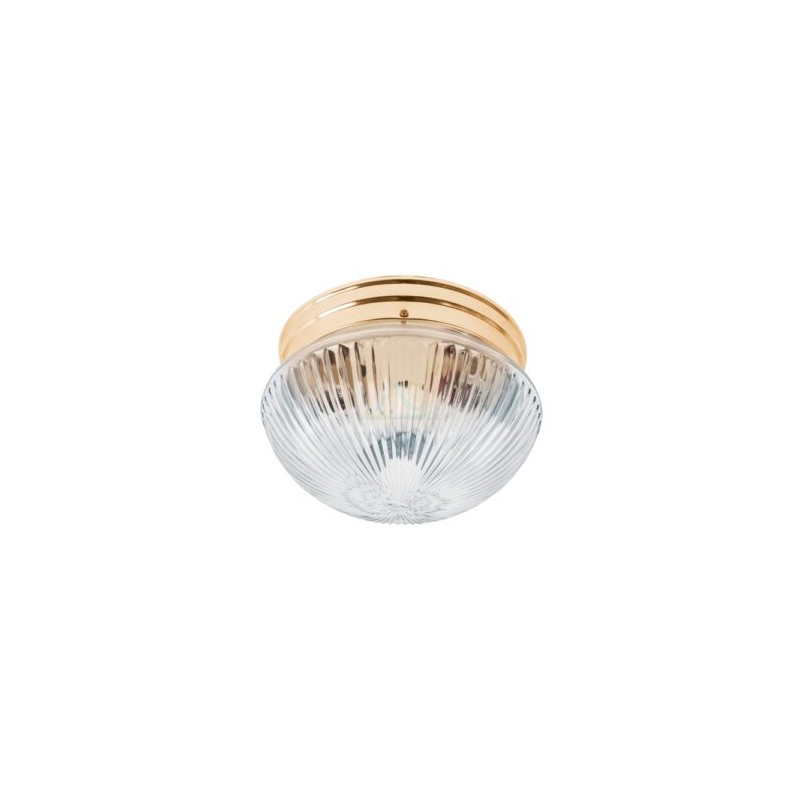 Luminario decorativo latonado 2x e26