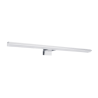 Arbotante decorativo cromado 7 w led