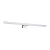 Arbotante decorativo cromado 7 w led