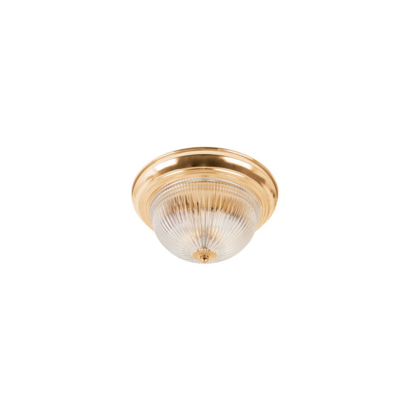 Luminario decorativo latonado 2x e26