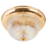Luminario decorativo latonado 2x e26