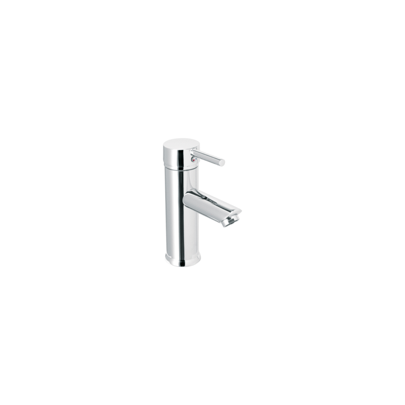 Monomando corto cromo para lavabo foset tubing