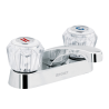 Mezcladora lavabo manerales de acrilico basic