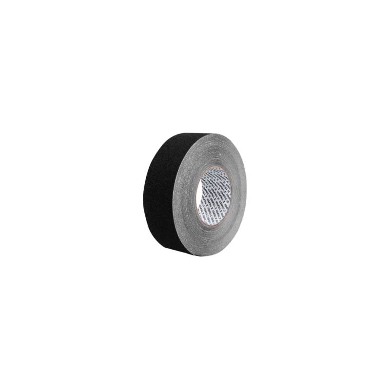 Rollo de 18m cinta antiderrapante negra 50mm con abrasivo
