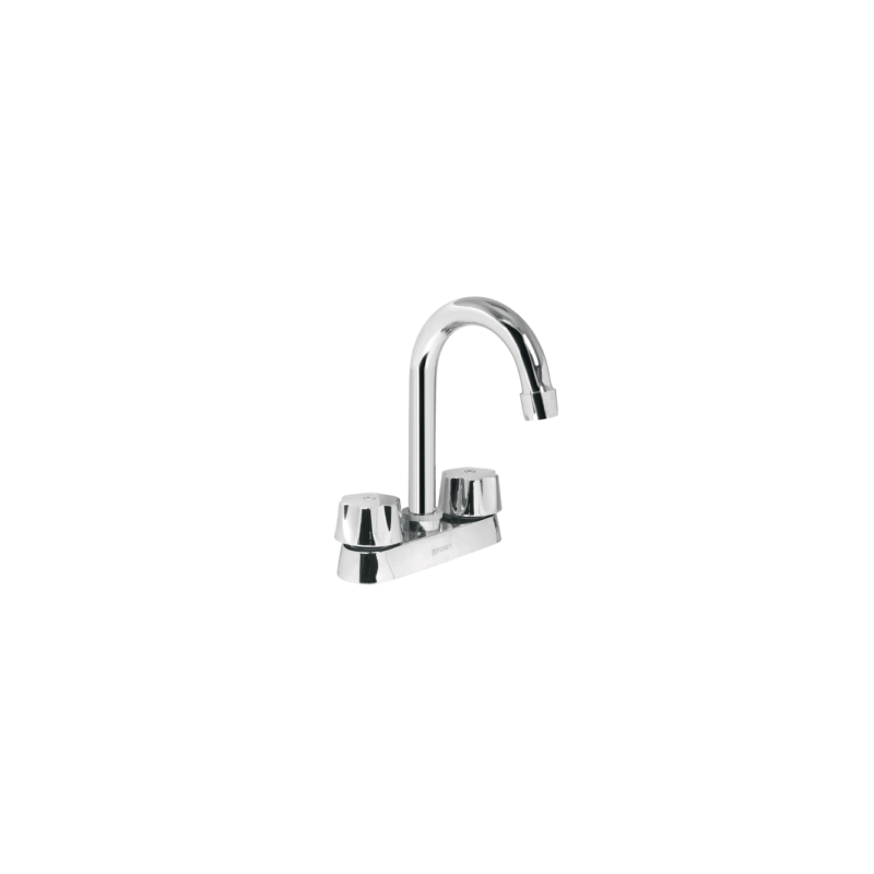 Mezcladora lavabo manerales hexagonal cuello bar basic