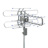 Antena aerea para tv giratoria 360 grados a control remoto