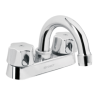 Mezcladora lavabo hexagonales cuello curvo basic