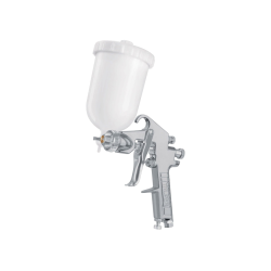 Pistola p/pintar gravedad lvmp vaso plástico boq 1.4 mm