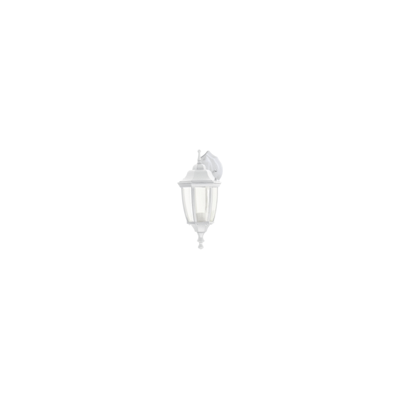 Arbotante farol suspendido blanco 1xe26