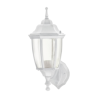 Arbotante farol soportado blanco 1xe26