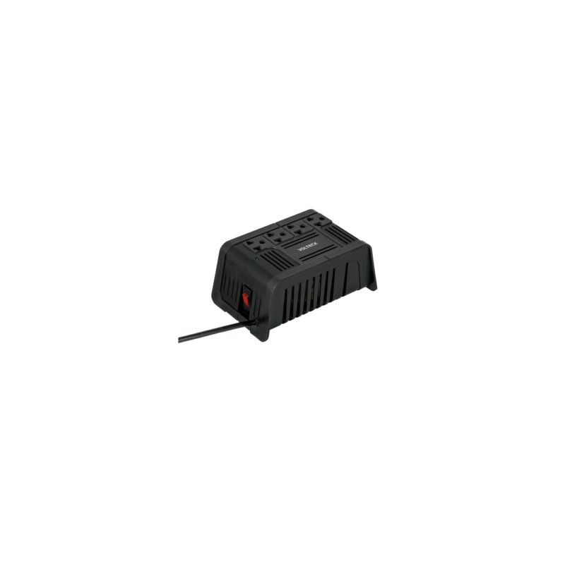 Regulador de voltaje de 800 va / 400 w 4 contactos