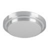 Luminario led 24 w plafon decorativo metalico luz dia basic