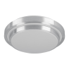 Luminario led 24 w plafon decorativo metalico luz dia basic