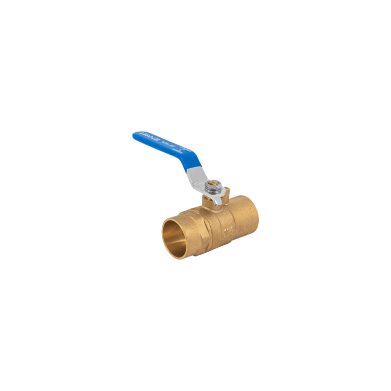 Valvula de esfera de laton soldable 1-1/4?