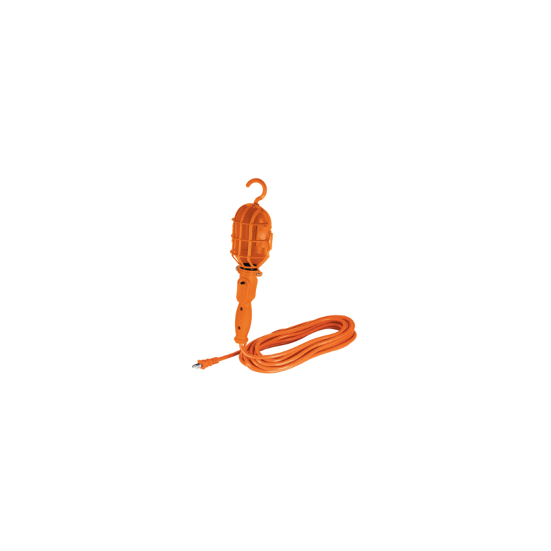 Lampara de taller cable de 8 m plastica