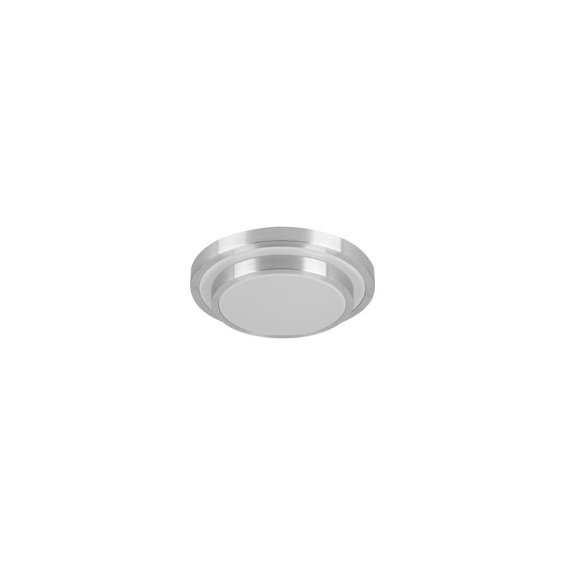 Luminario led 18 w plafón decorativo metálico luz día basic